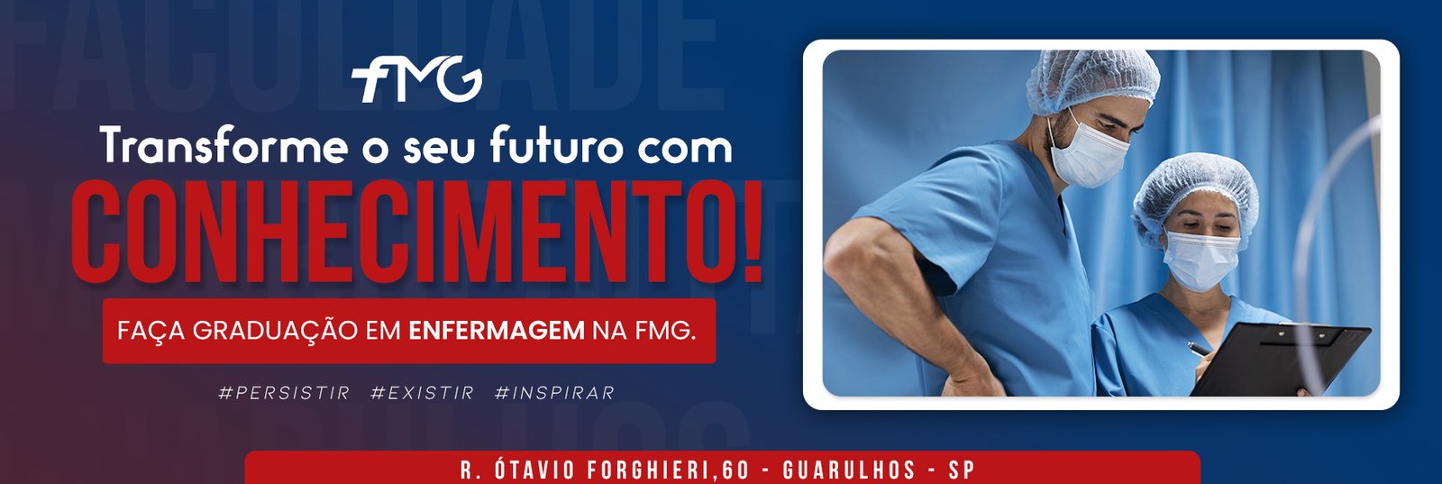 Faça graduação em Enfermagem na FMG