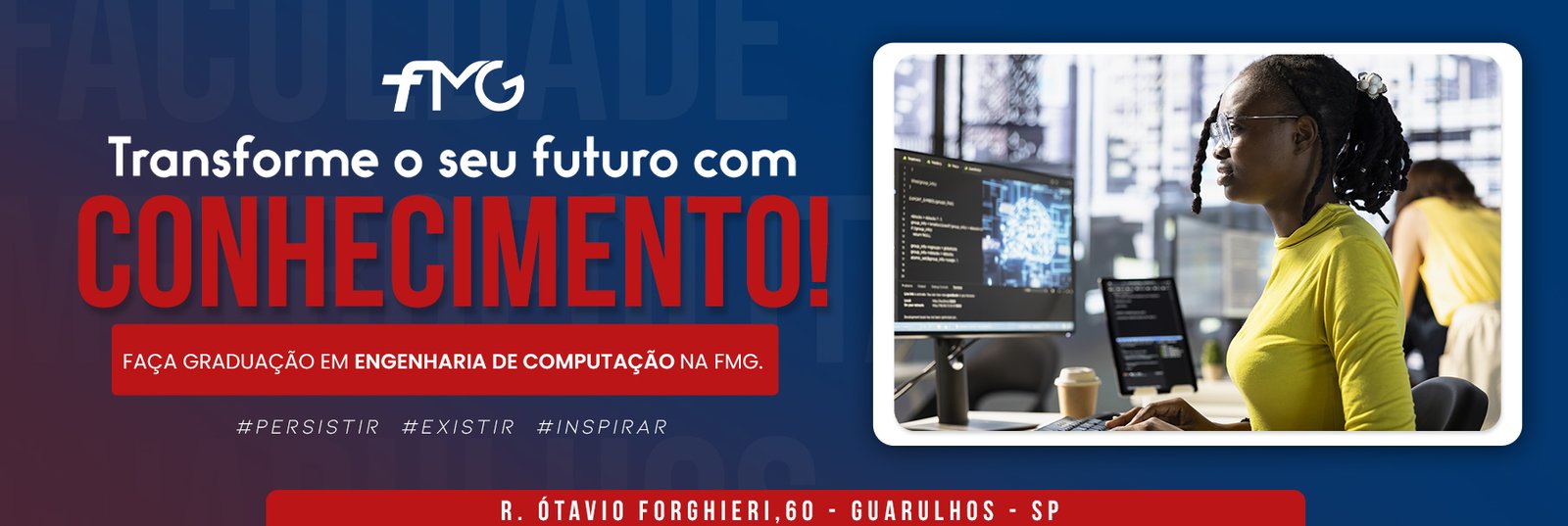 Faça graduação em Engenharia de Computação na FMG